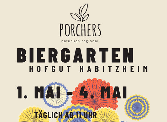 Biergraten 1. bis 4. Mai auf dem Hofgut Habitzheim