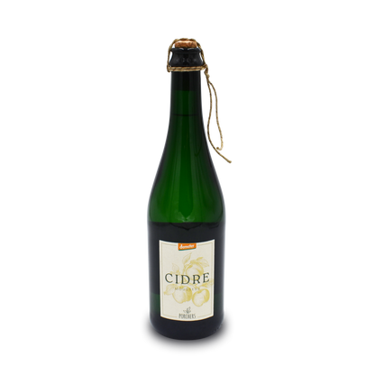 Porchers Demeter-Cidre – Flasche mit Natur-Etikett, 0,75 l