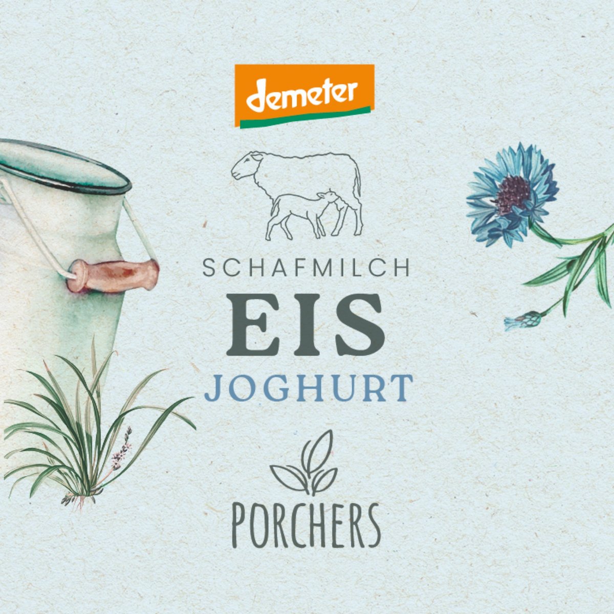 Bio Schafmilcheis Joghurt von Porchers