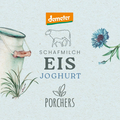 Bio Schafmilcheis Joghurt von Porchers